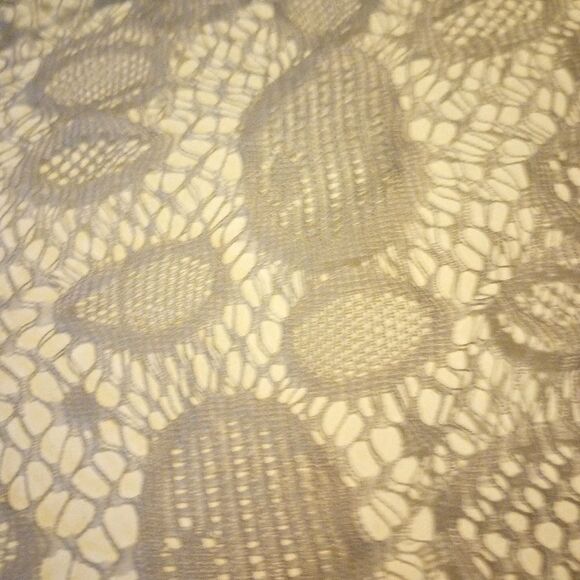 Cascading ruffle open lace trim sheer duster - Picture 8 of 8